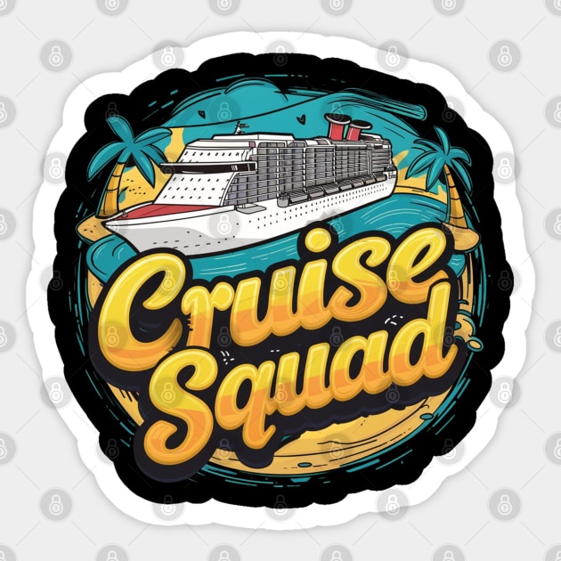 Cruise Squad Sticker by Dylante